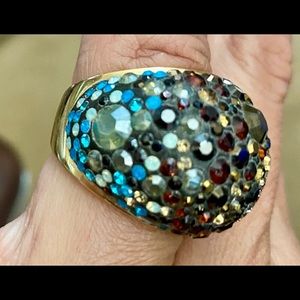 Swarovski Ombre Ring